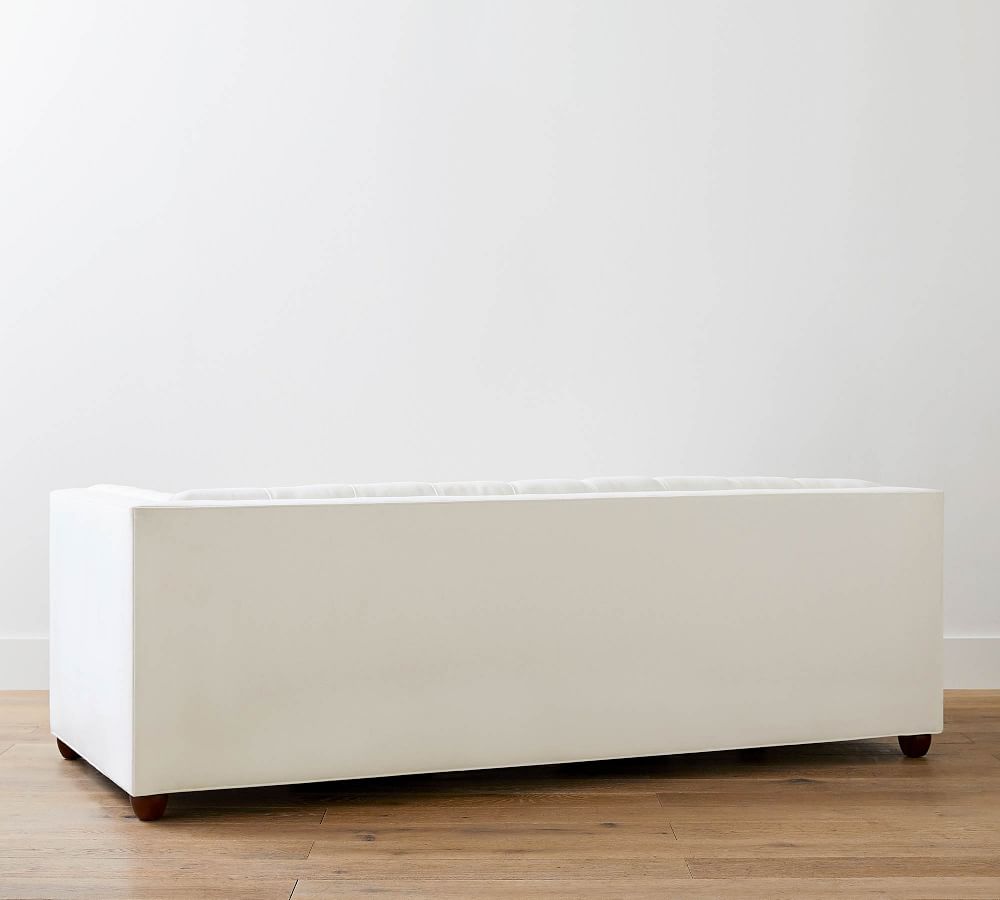 Chesterfield Square Arm Fabric Sofa Pottery Barn