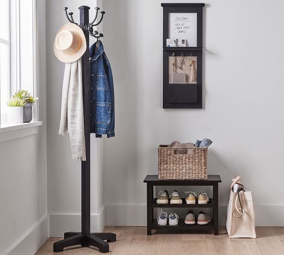 ada hall tree and shoe storage