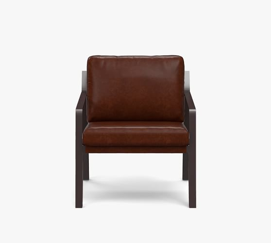 owen leather armchair