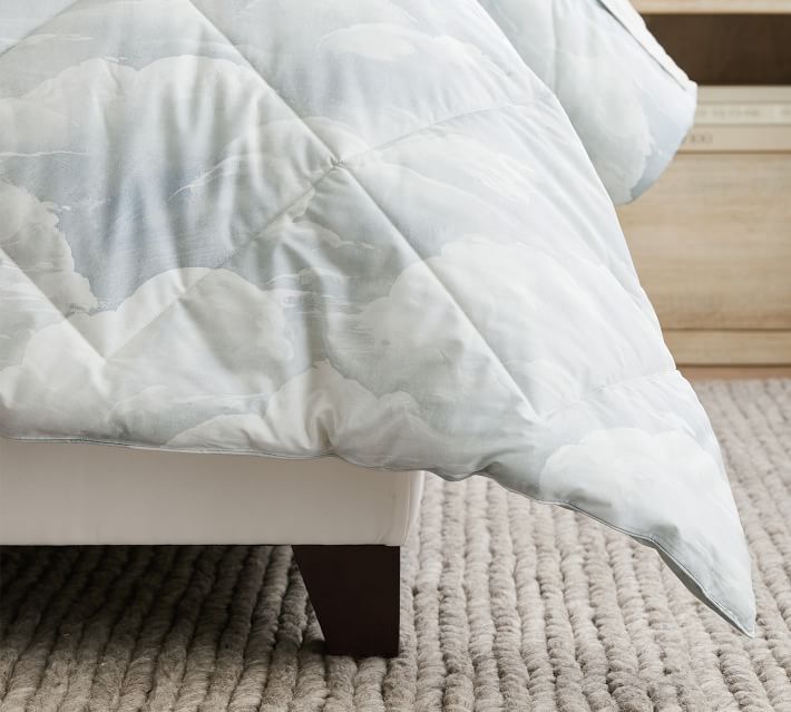 Cloud Percale Comforter | Pottery Barn