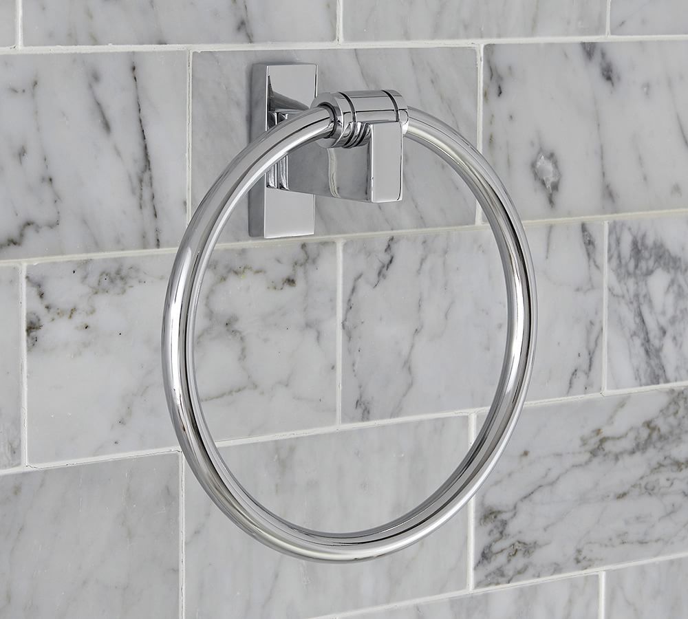 Hewitt Towel Ring Pottery Barn