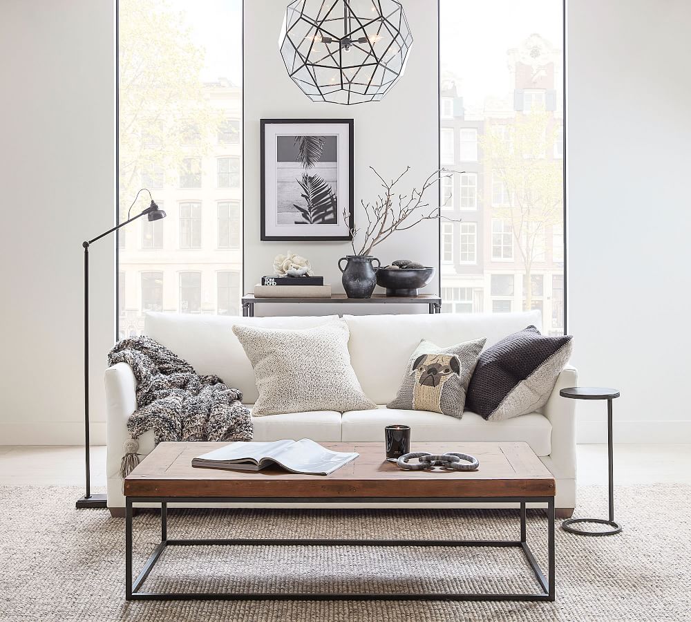 Kline Chunky Knit Throw Pottery Barn