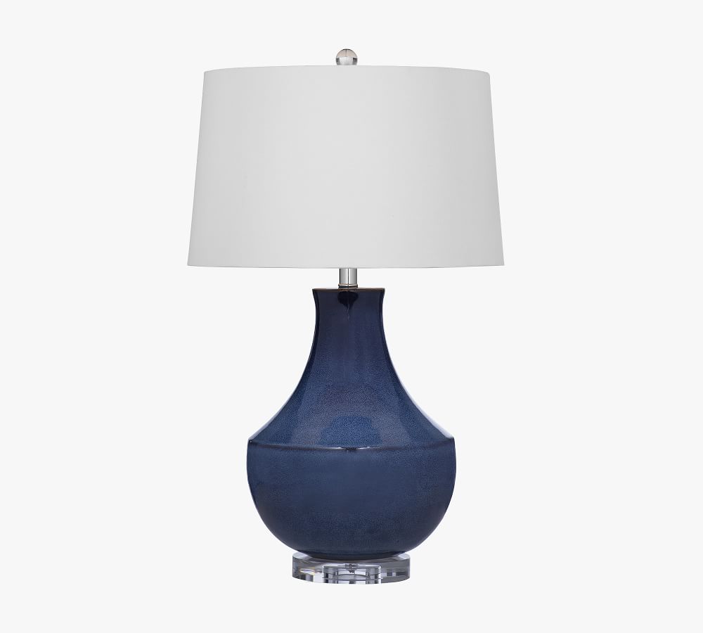 Halpart Ceramic Table Lamp | Pottery Barn