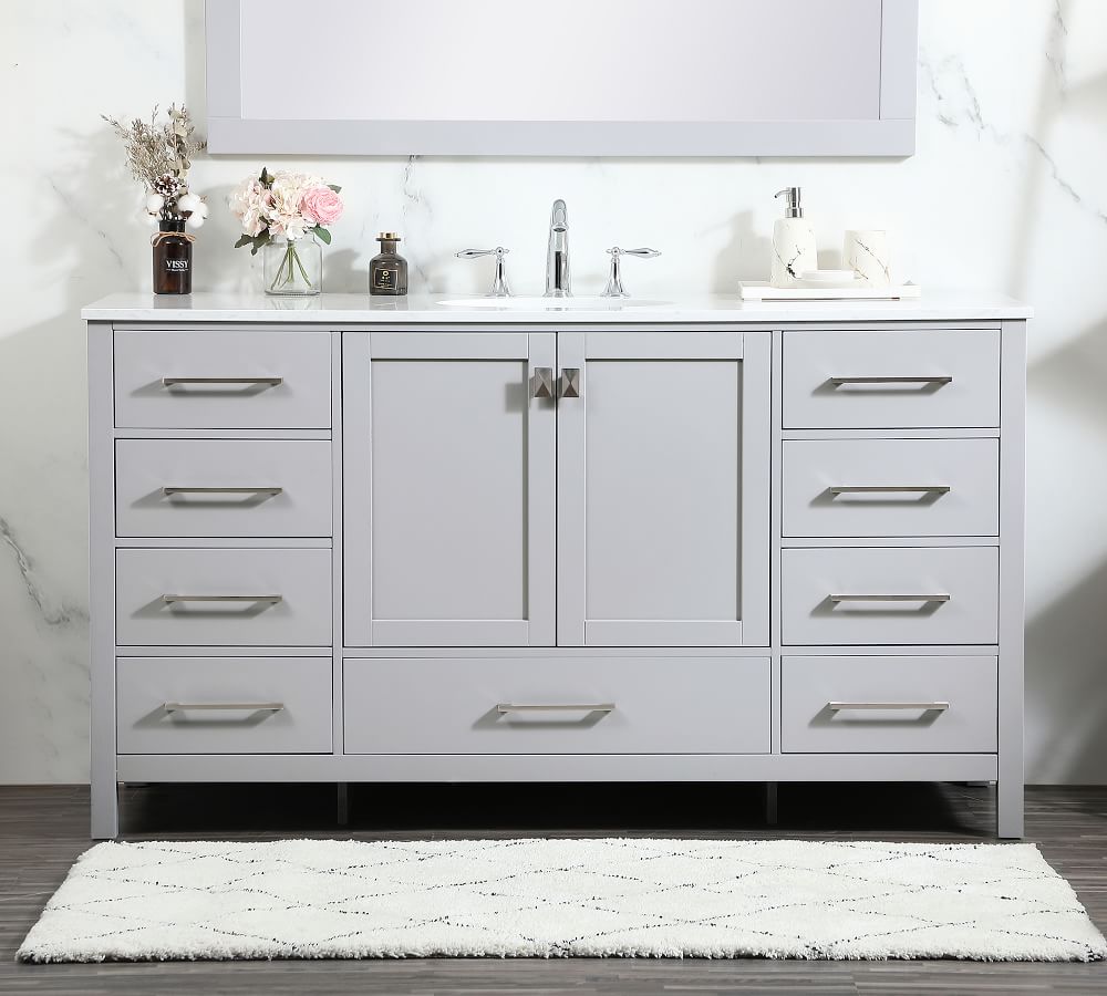 Riola 60" Single Sink Vanity Pottery Barn