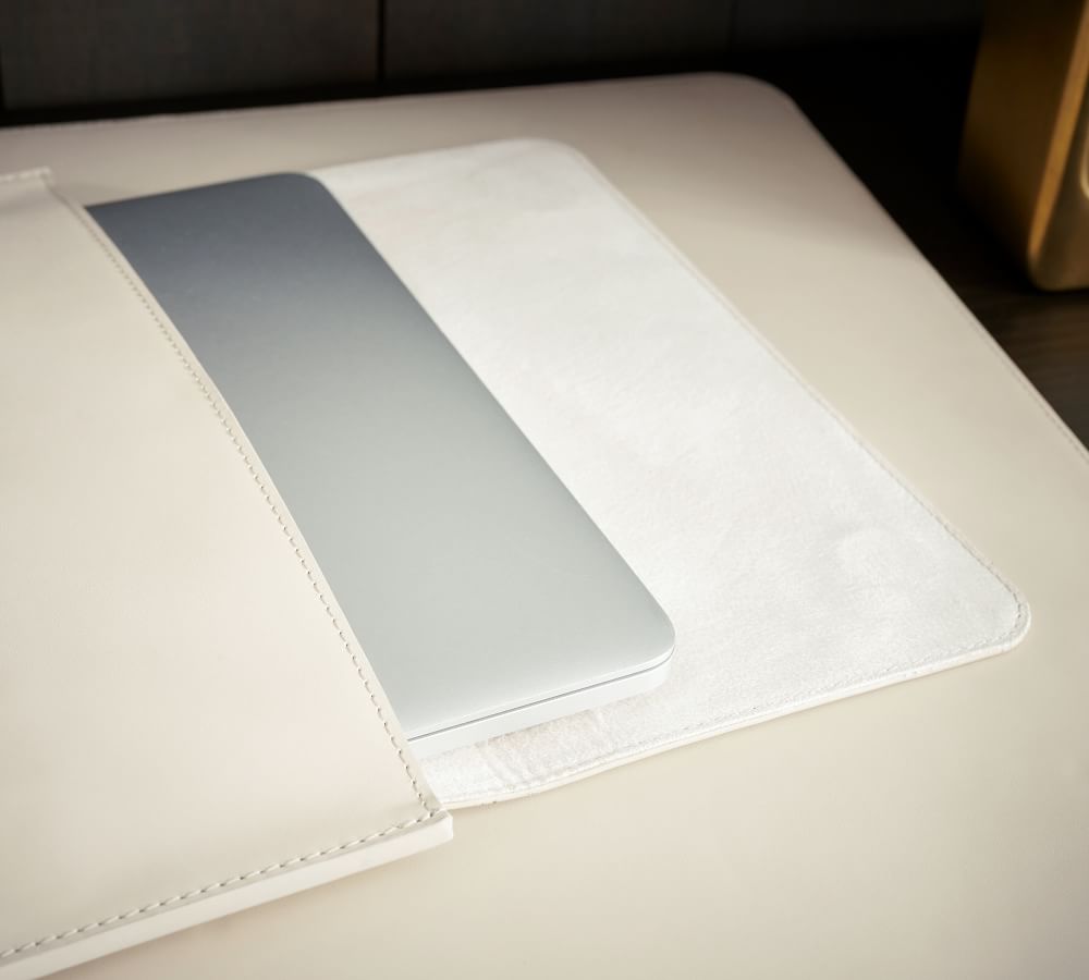 Classic Leather Desk Accessories Collection Pottery Barn