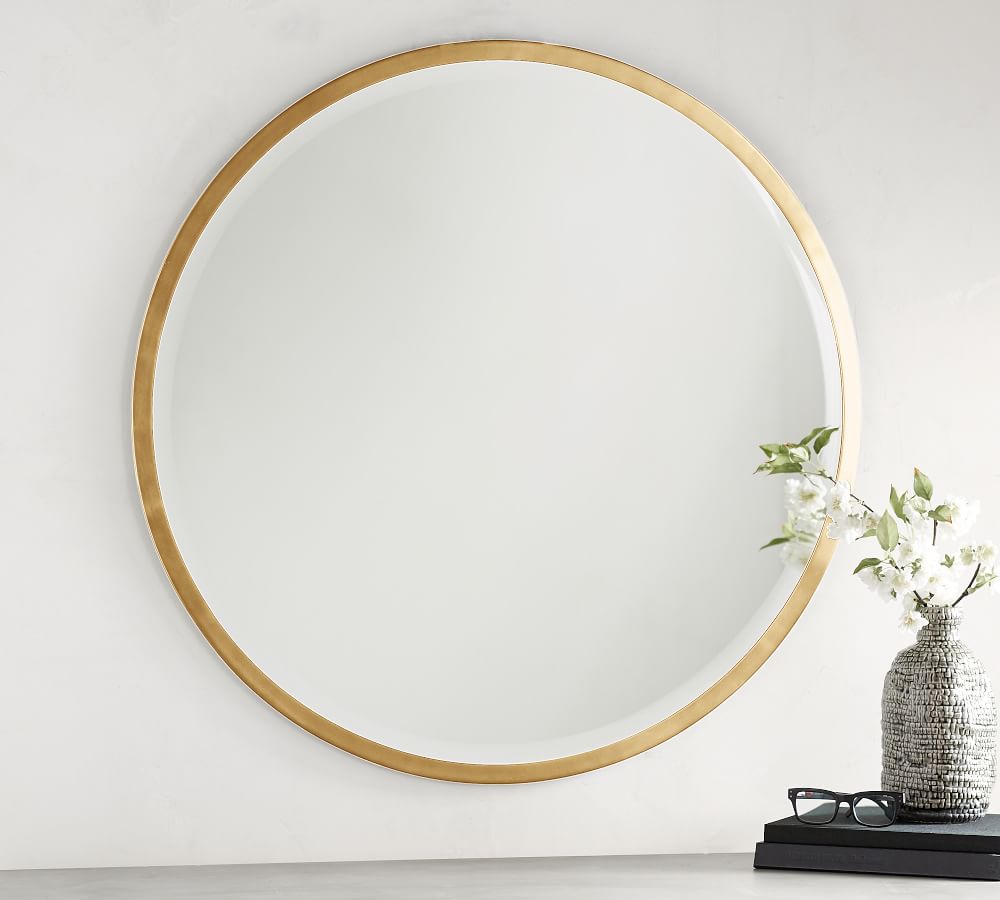 Layne Round Wall Mirror | Pottery Barn