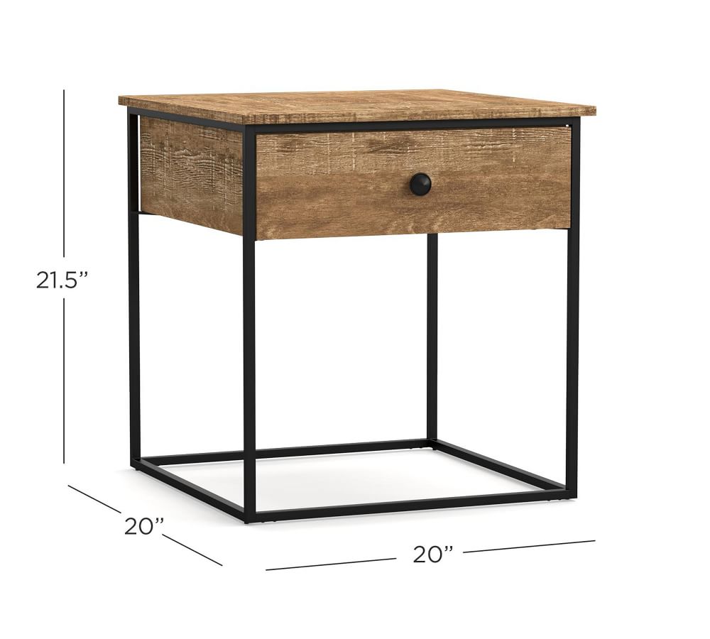 Sanford 20" Square End Table Pottery Barn