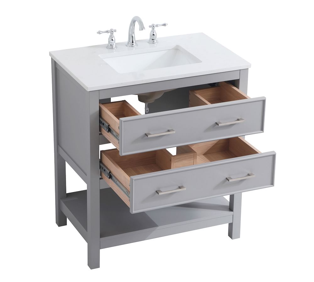 Clemens 2430" Single Sink Vanity Pottery Barn
