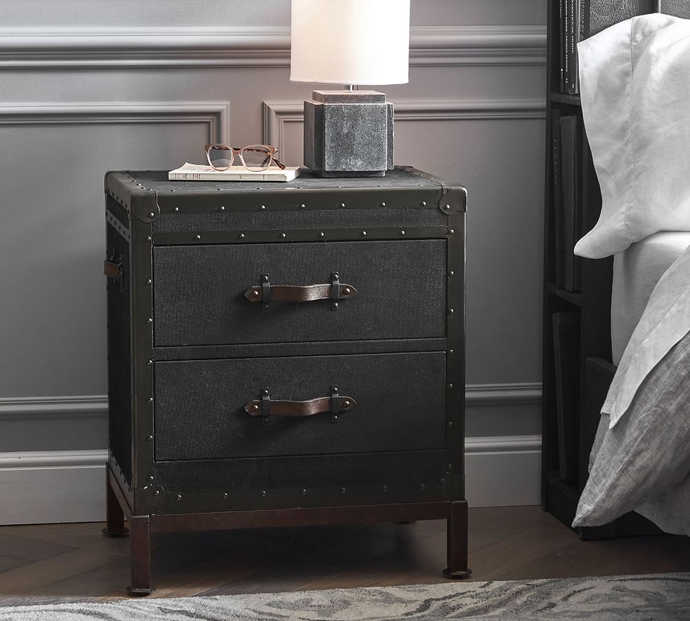 Ludlow Trunk Nightstand Pottery Barn
