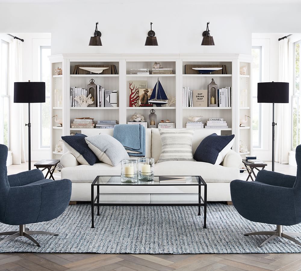 Tanner 48" Rectangular Coffee Table Pottery Barn