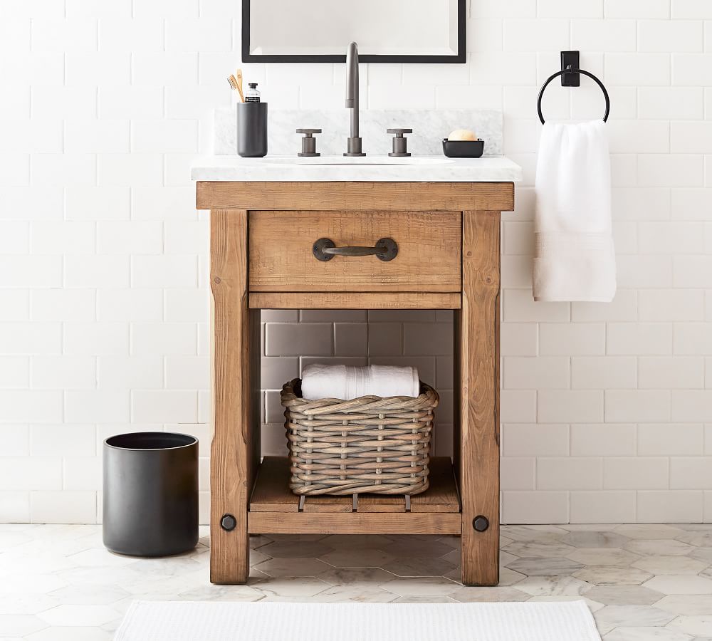 Matte Black Porcelain Bathroom Accessories | Pottery Barn