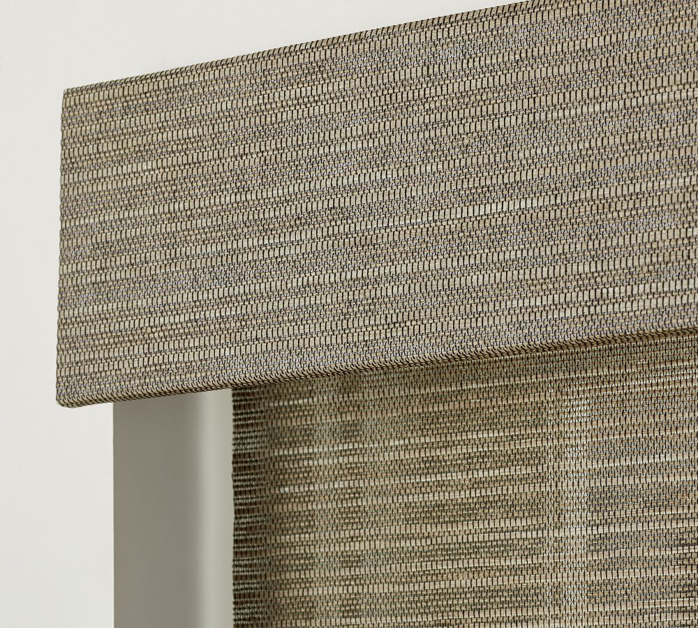 Custom Natural Cordless Roller Shade Pottery Barn