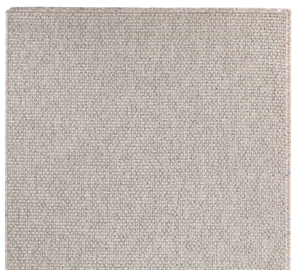 Custom Woven Boucle Indoor/Outdoor Rug Pottery Barn