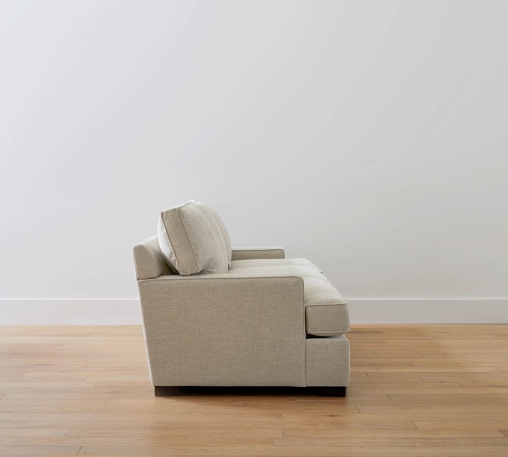 Townsend Square Arm Fabric Sofa Pottery Barn