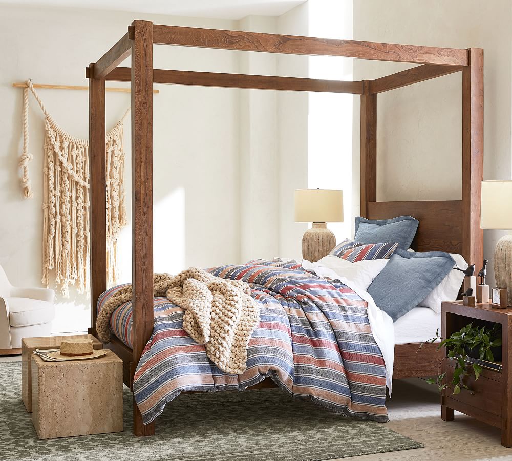 Chunky Handknit Throw Pottery Barn