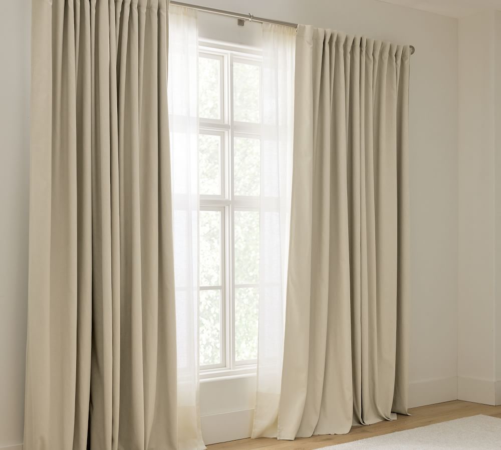 Broadway Blackout Curtain Set of 2 Pottery Barn