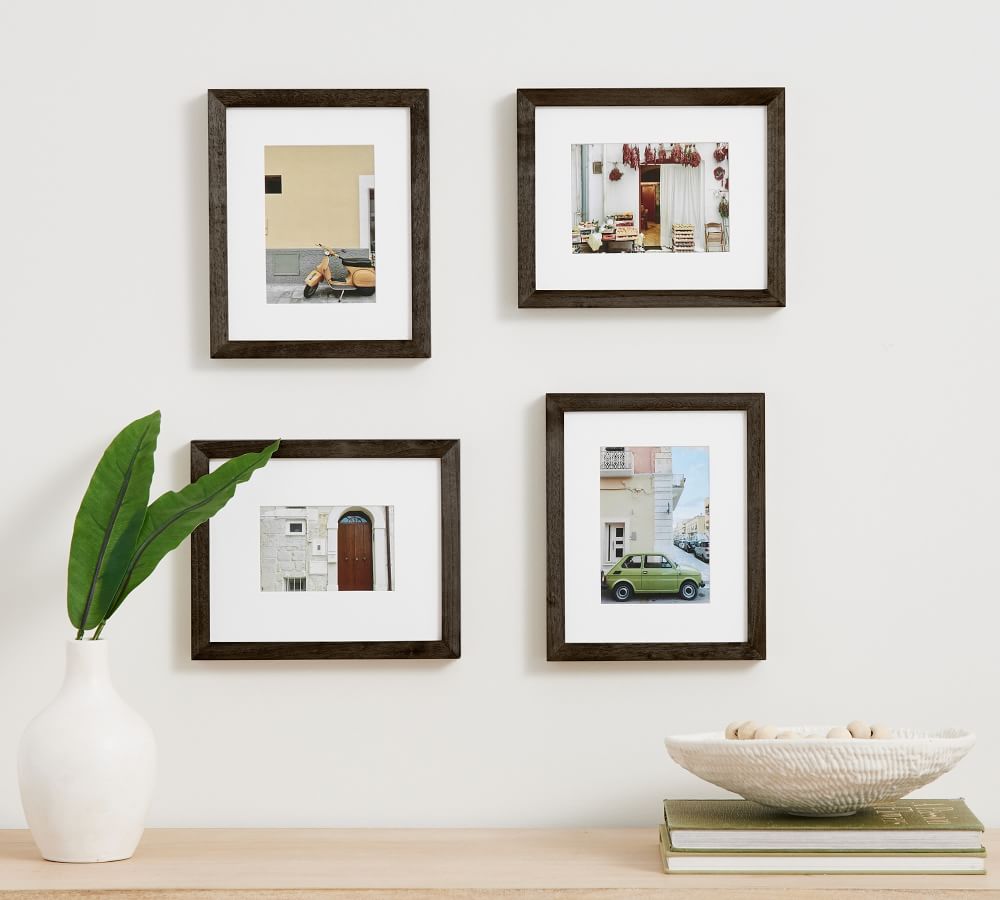 Multi-Mat Wood Gallery Tabletop Frames | Pottery Barn