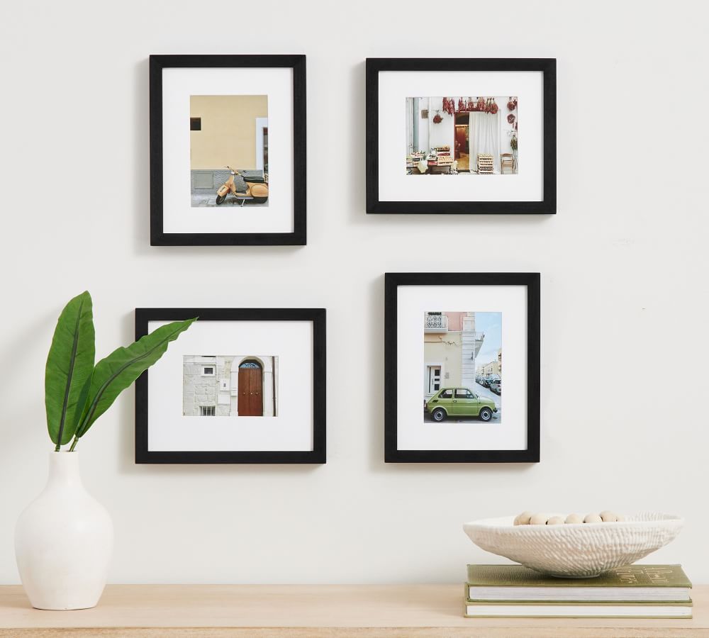 Multi-Mat Wood Gallery Tabletop Frames | Pottery Barn