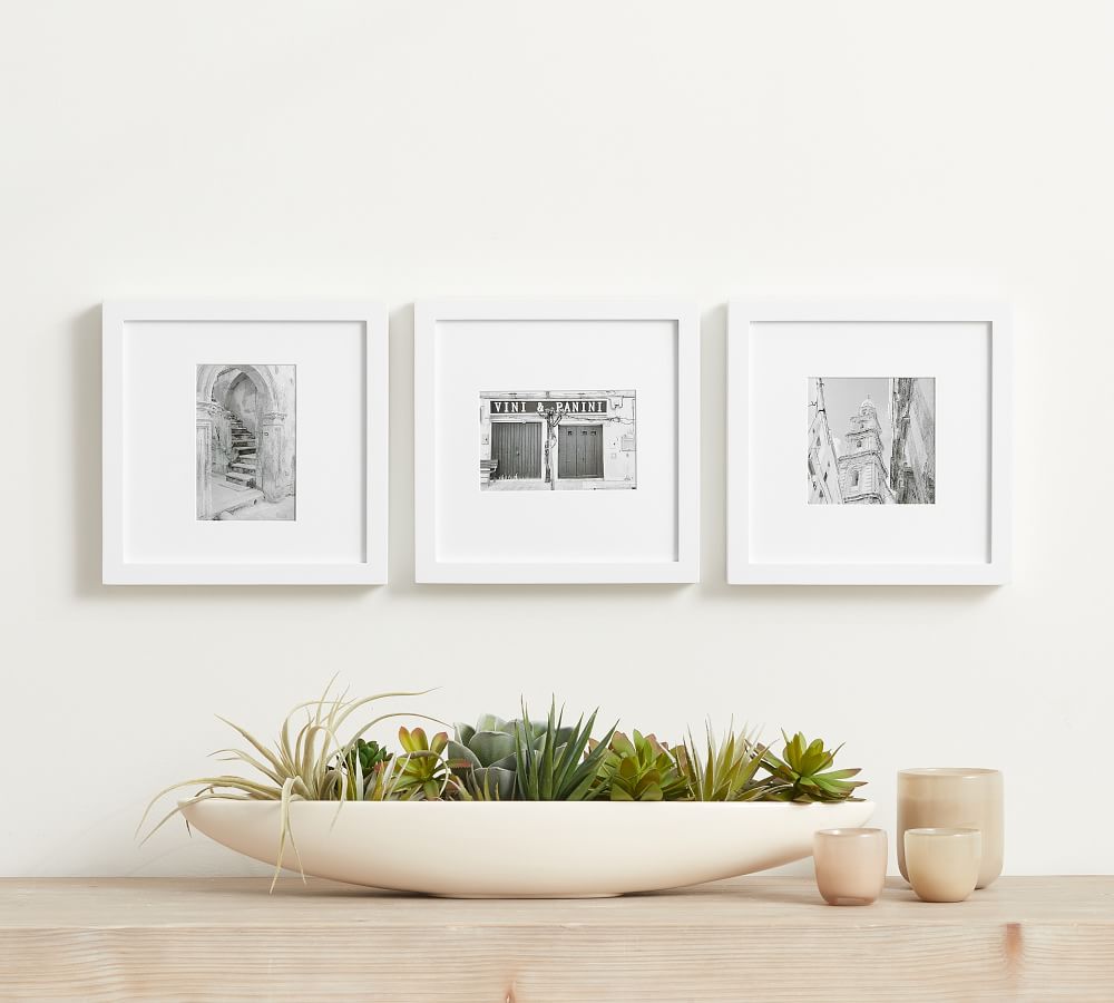 Multi-Mat Wood Gallery Tabletop Frames | Pottery Barn