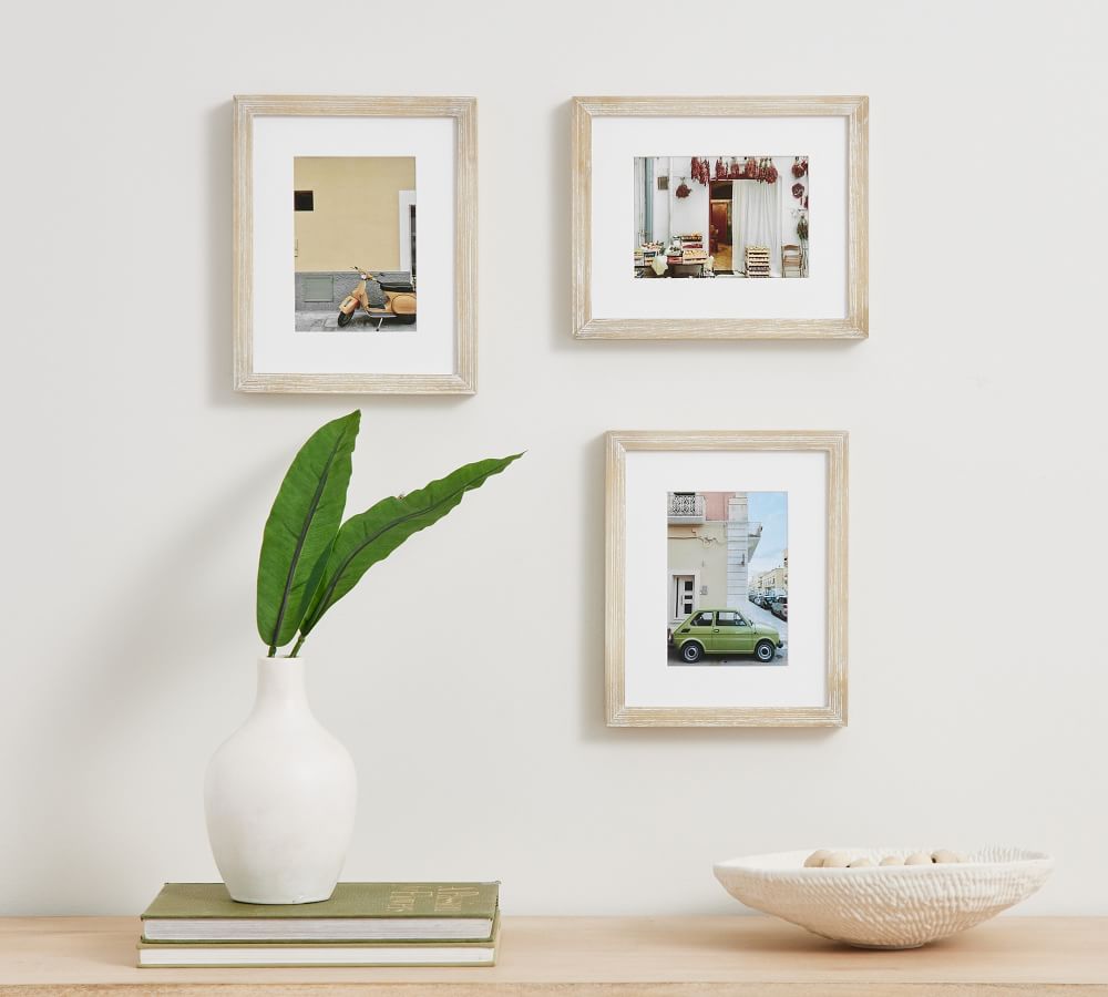 Multi-Mat Wood Gallery Tabletop Frames | Pottery Barn