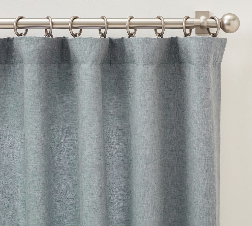 Belgian Flax Linen Curtain | Pottery Barn