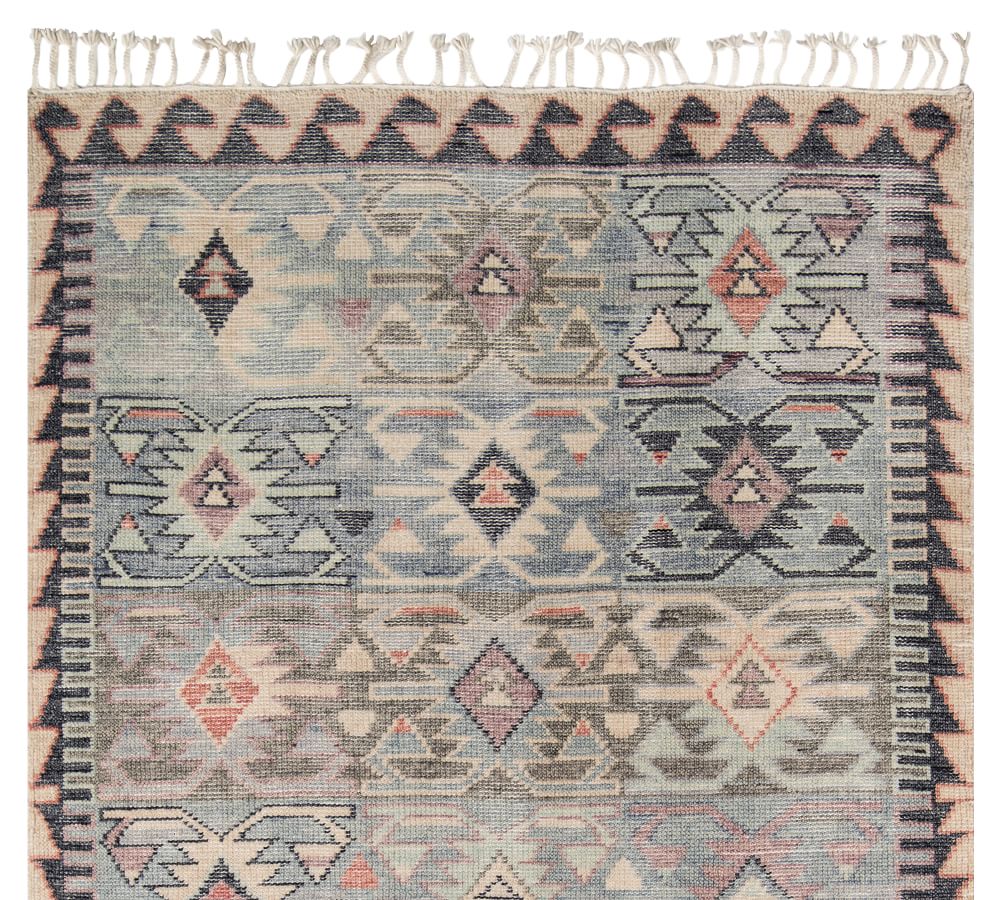Odessa HandKnotted Wool Rug Pottery Barn