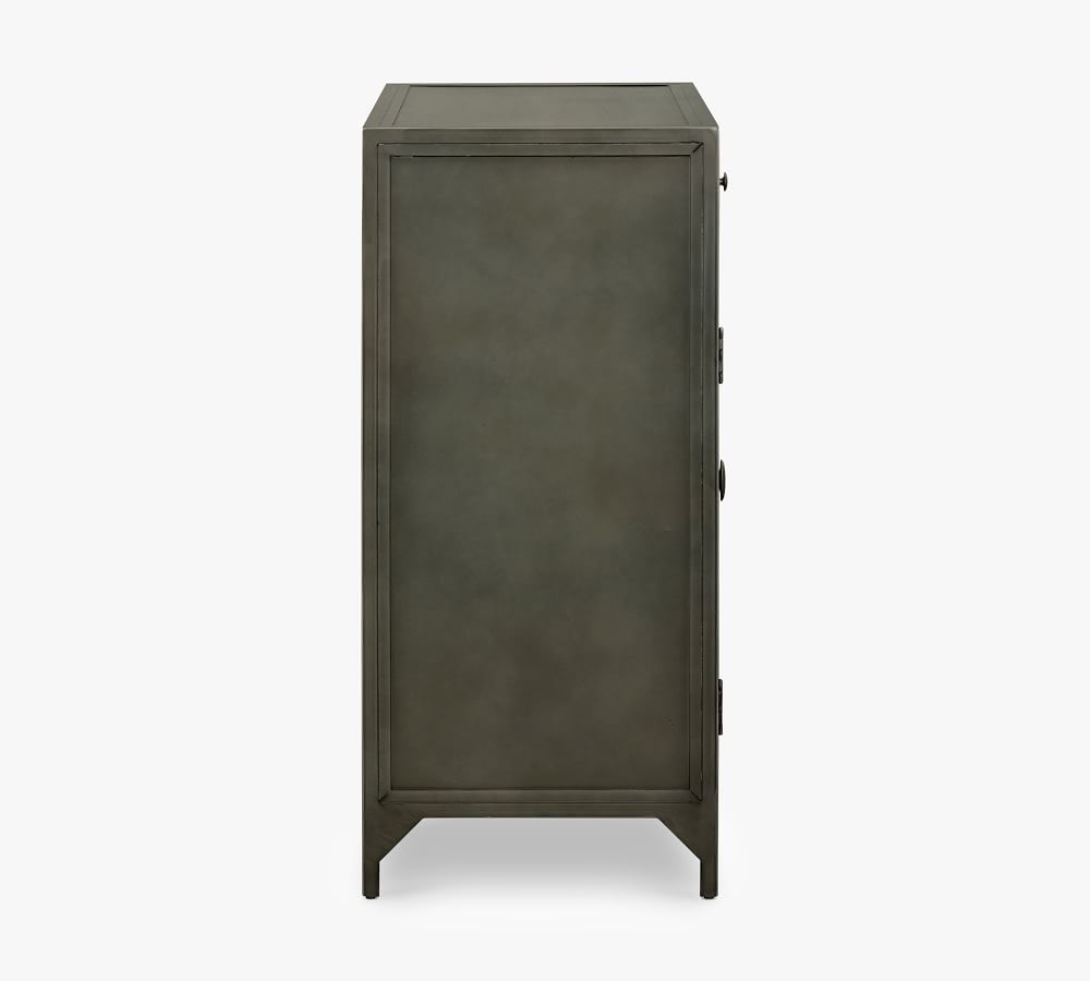 Harmon 35" Metal Media Console Pottery Barn