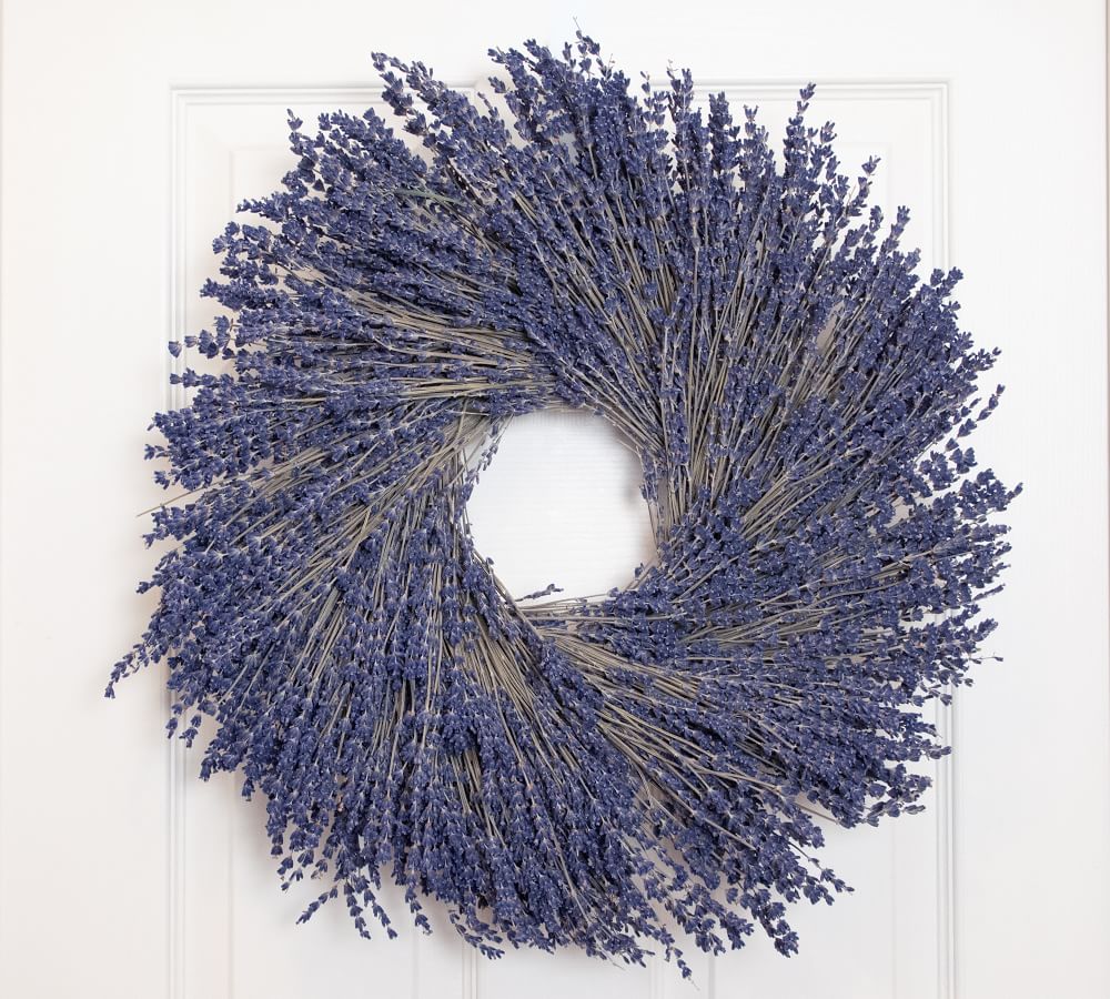 Dried Lavender Wreath | Pottery Barn