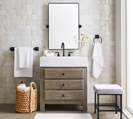 round bathroom vanity stools