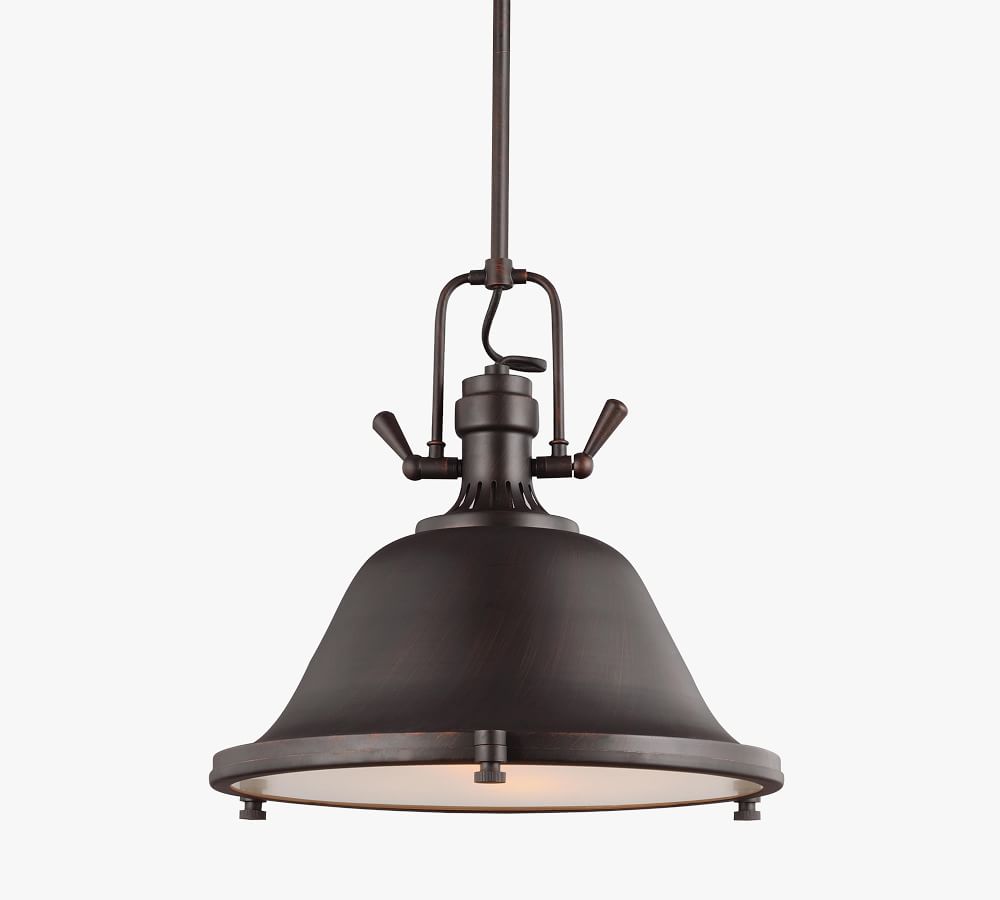 North Metal Pendant Pottery Barn