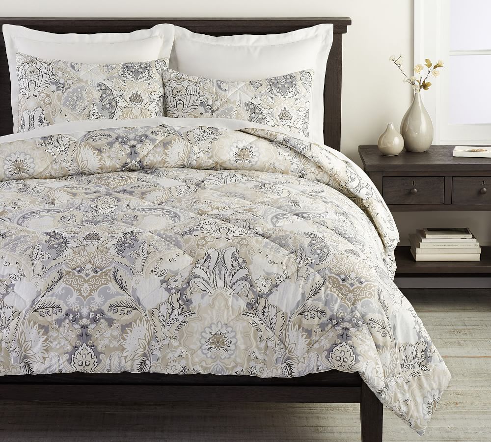 pottery barn del mar coastal duvet