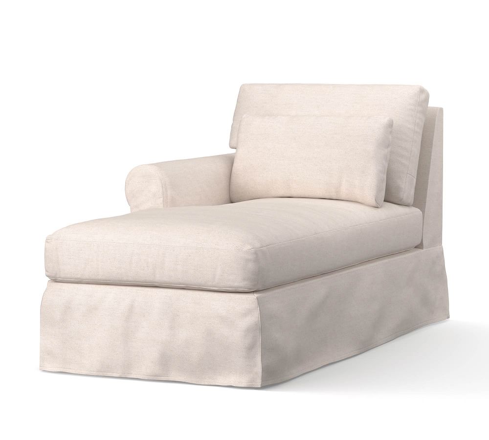 Build Your Own York Roll Arm Deep Seat Sectional Slipcovers Only