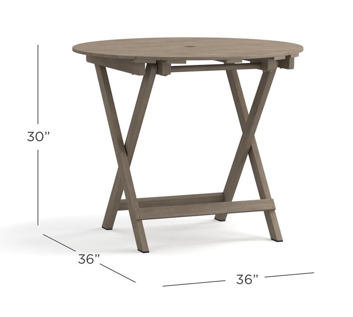 pottery barn outdoor bistro table