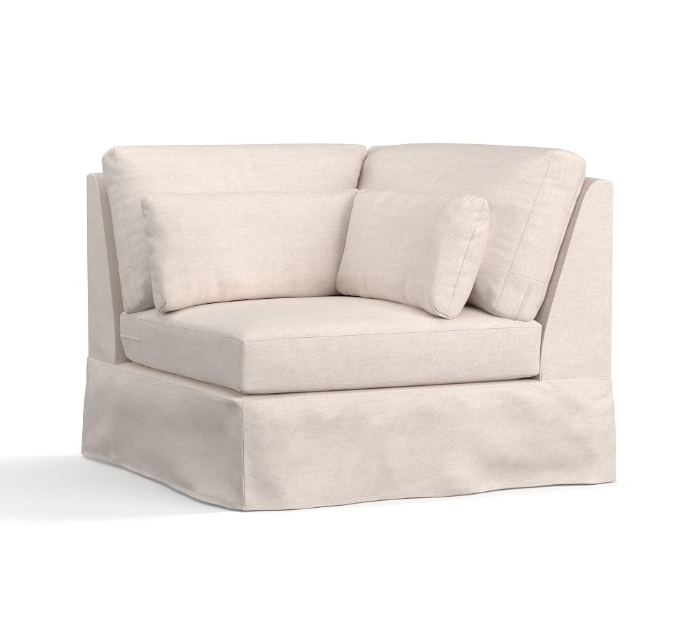 Build Your Own York Roll Arm Deep Seat Sectional Slipcovers Only