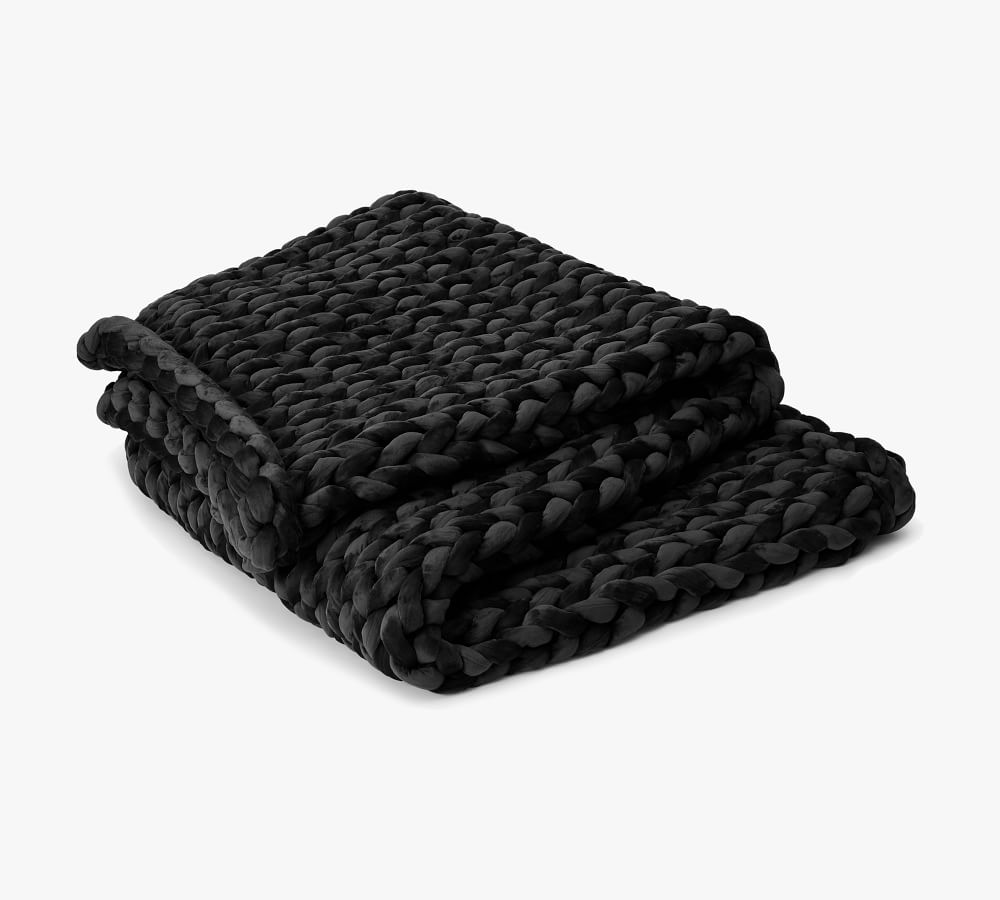 Bearaby Velvet Napper Weighted Blanket Pottery Barn