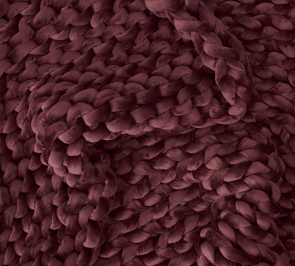 Bearaby Velvet Napper Weighted Blanket Pottery Barn