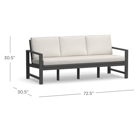 outdoor couch metal frame