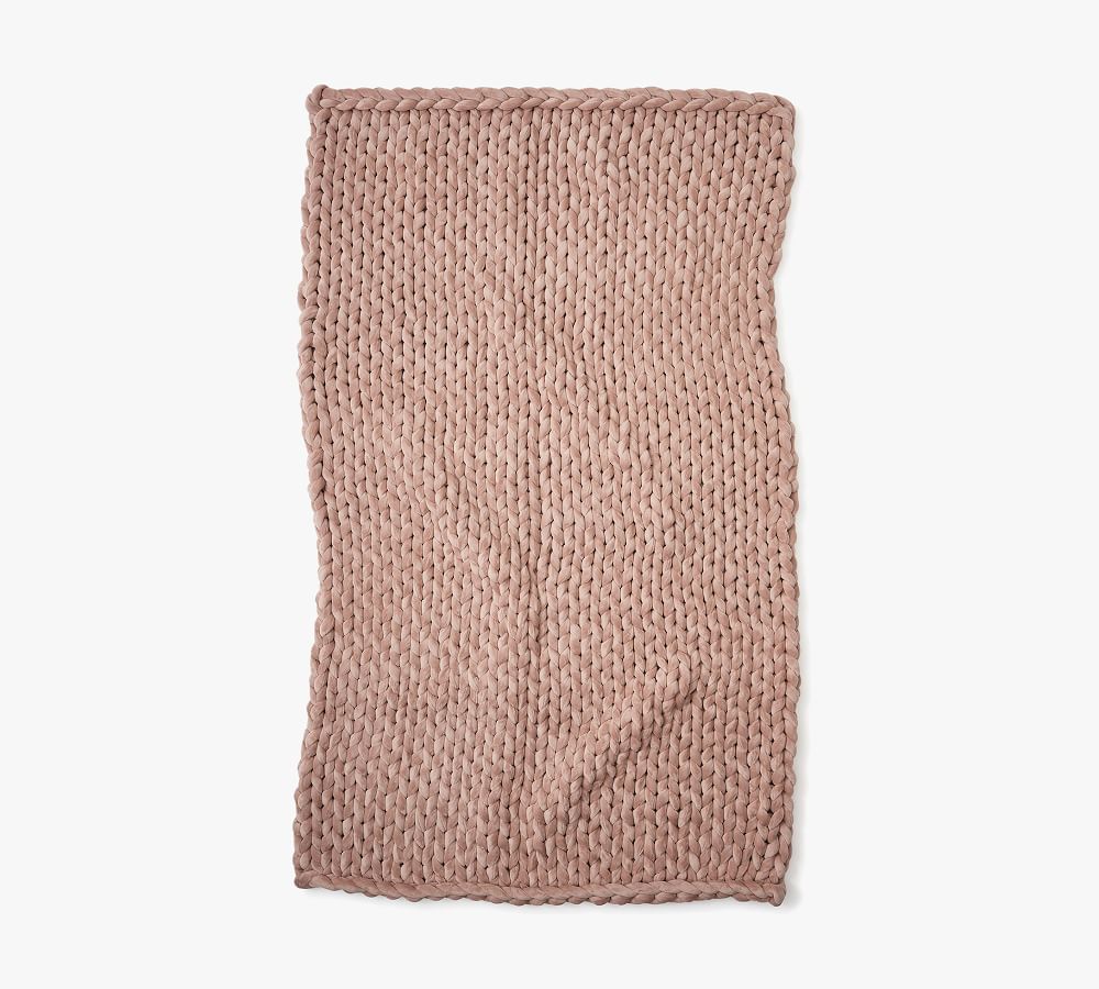 Bearaby Velvet Napper Weighted Blanket Pottery Barn