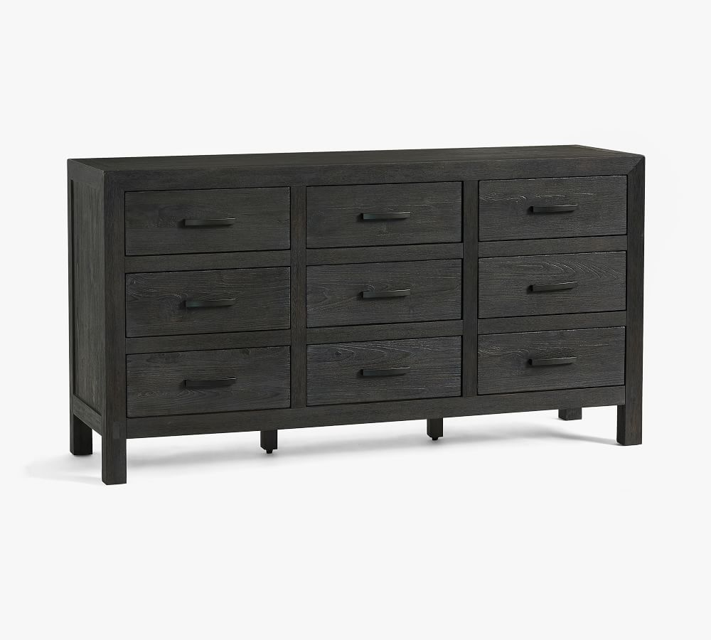 OPEN BOX Linwood 9Drawer Dresser, Dusty Charcoal Pottery Barn