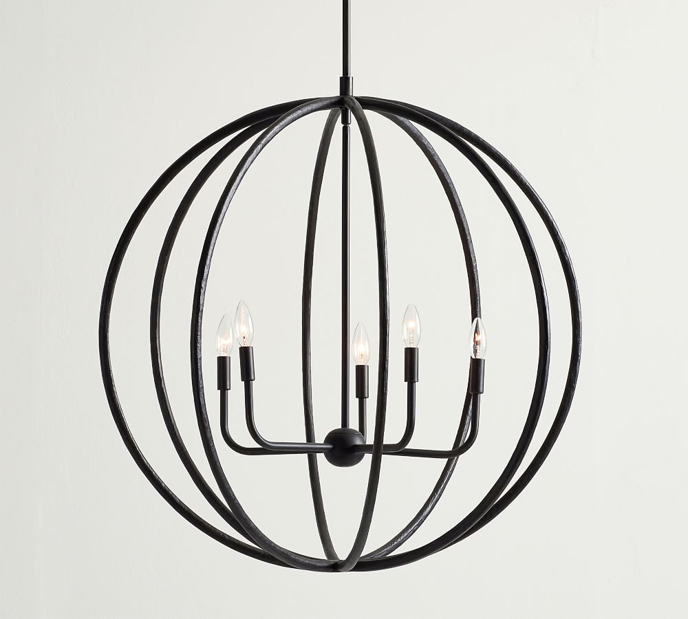 Fallon Globe Chandelier Pottery Barn