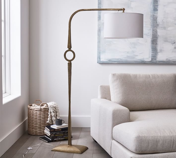 pottery barn easton floor lamp