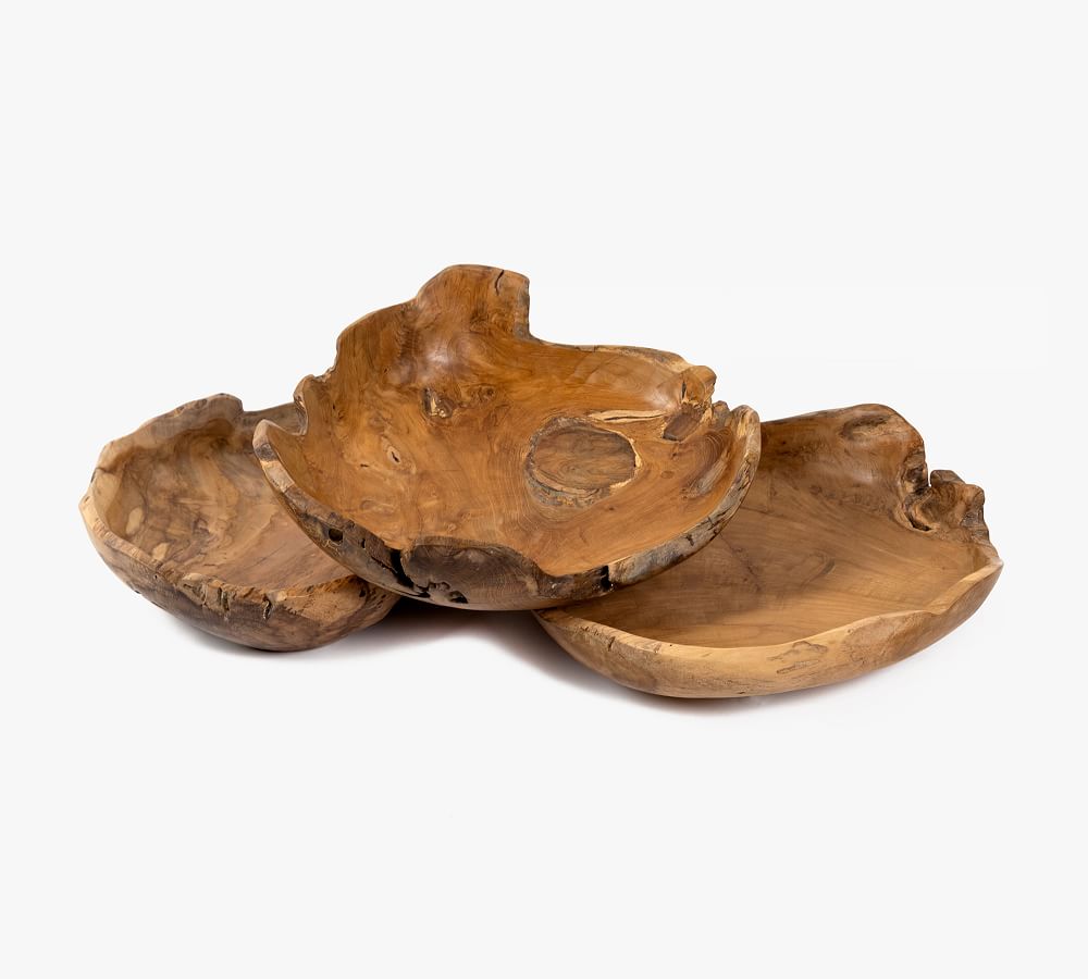 Teak Root Bowl Pottery Barn