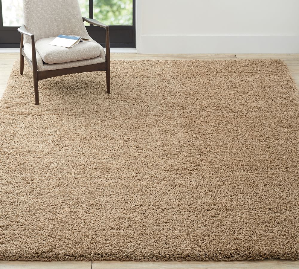 Microplush Easy Care Shag Rug Pottery Barn