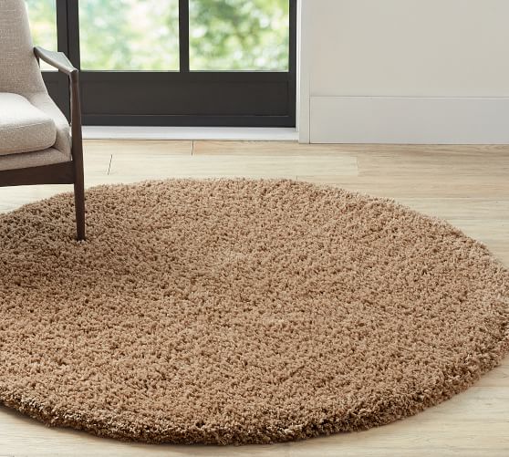 AMAZING SOFT & THICK RUG SHAGGY "MICRO" Polyester Brown HIGH QUALITY carpets 