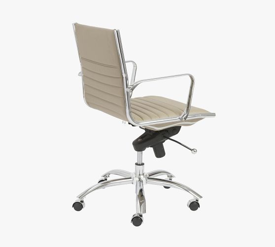 low back swivel desk chair