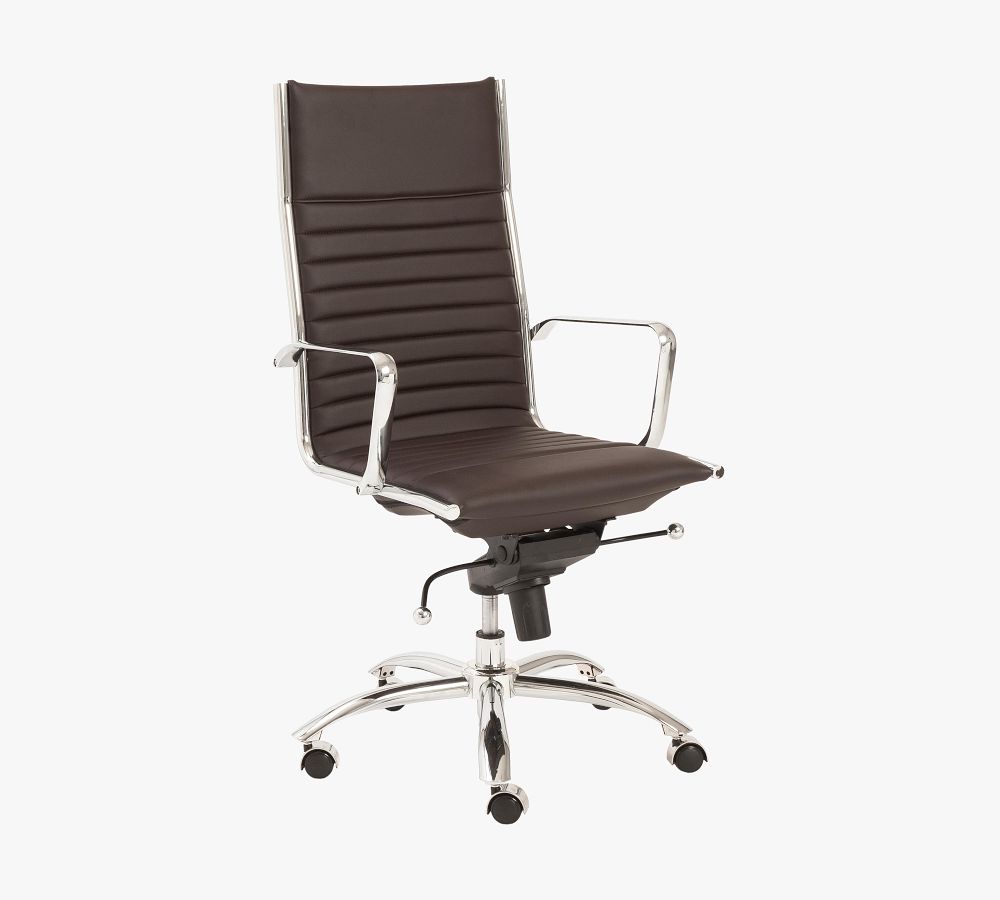 Fowler High Back Swivel Desk Chair Pottery Barn