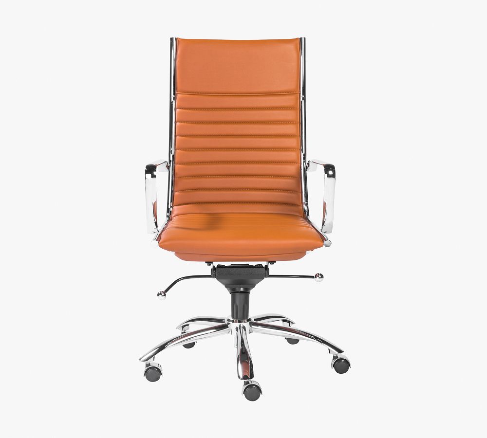 Fowler High Back Swivel Desk Chair Pottery Barn