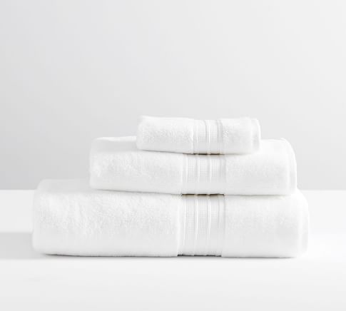 White Hydrocotton Quick-Dry Organic Bath Towel