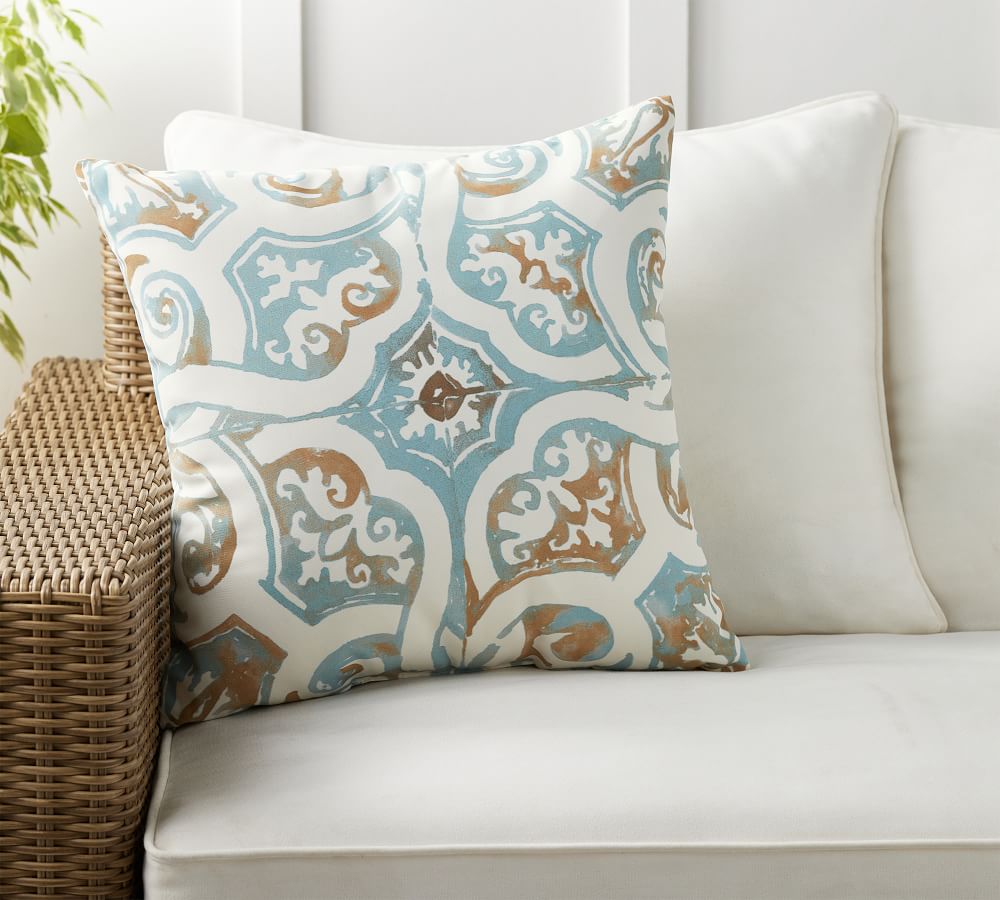 Jenara Printed Indoor/Outdoor Pillow Pottery Barn
