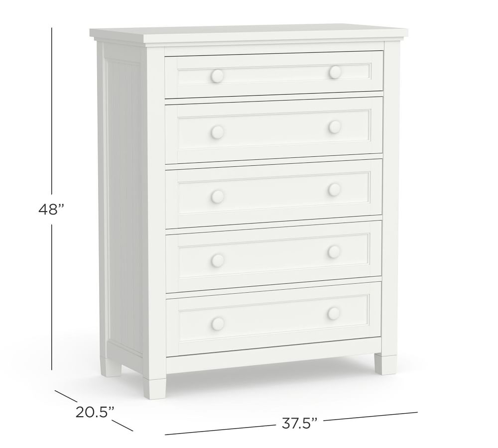 Beadboard 5Drawer Dresser Pottery Barn